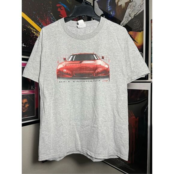 Vintage Y2K Dale Earnhardt Jr Schedule Tee - Picture 1 of 4